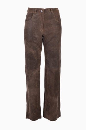 Pantalone in Pelle Invecchiata